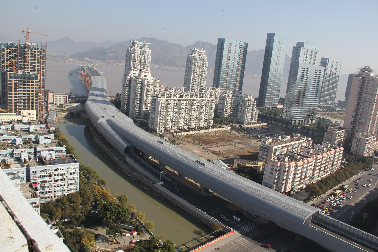 Wenzhou · Zhuyong Expressway Cross-Oujiang River Bridge Sound Barrier