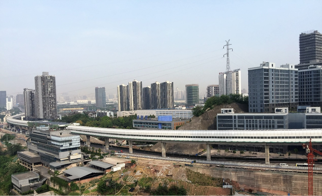  Chongqing Rail Transit Line 4 Sound Barrier