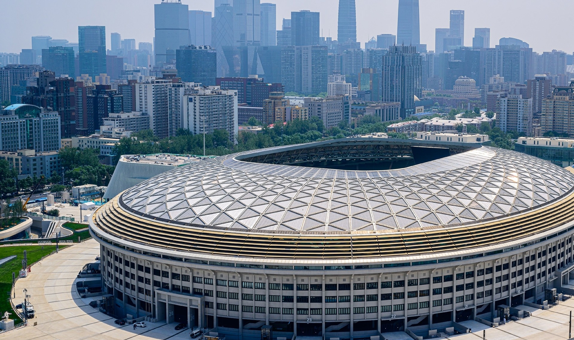 Beijing Workers' Stadium Renovation BIPV Project