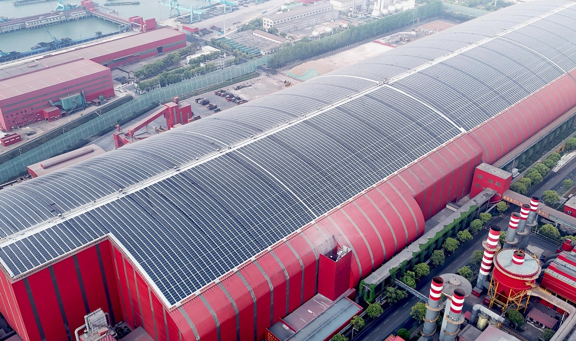 Changqiang Steel Co., Ltd. Comprehensive Material Yard BIPV Project